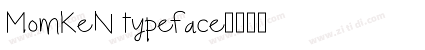 Momken Typeface字体转换
